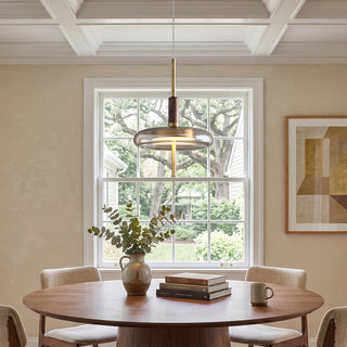 Equinox Glass Disc Pendant Lamp