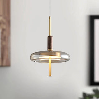 Equinox Glass Disc Pendant Lamp