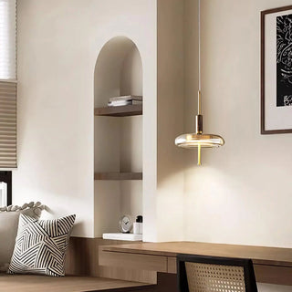 Equinox Glass Disc Pendant Lamp