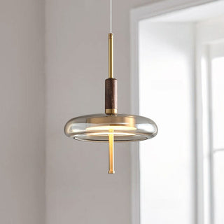 Equinox Glass Disc Pendant Lamp