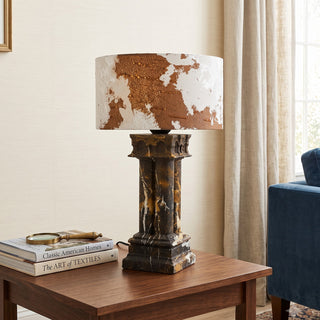 Esme Marble Totem Table Lamp