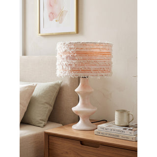 Esme Marble Totem Table Lamp