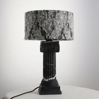 Esme Marble Totem Table Lamp