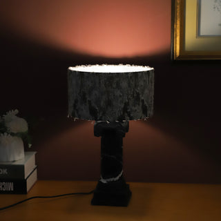Esme Marble Totem Table Lamp