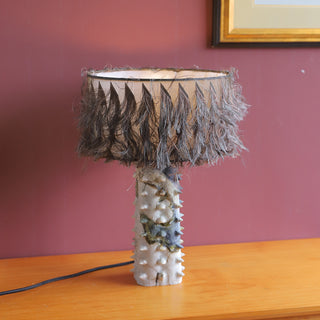Esme Marble Totem Table Lamp