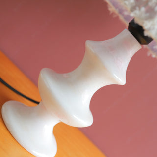 Esme Marble Totem Table Lamp
