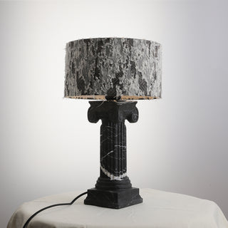 Esme Marble Totem Table Lamp