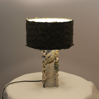 Esme Marble Totem Table Lamp