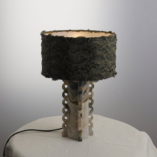 Esme Marble Totem Table Lamp