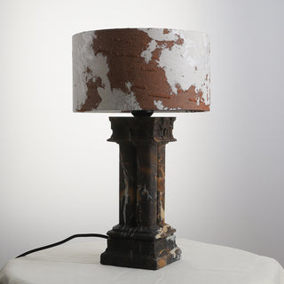 Esme Marble Totem Table Lamp