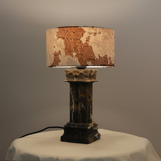 Esme Marble Totem Table Lamp