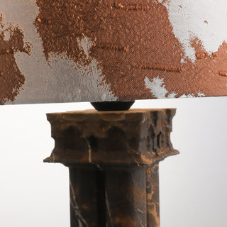 Esme Marble Totem Table Lamp