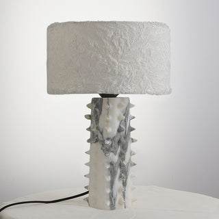 Esme Marble Totem Table Lamp