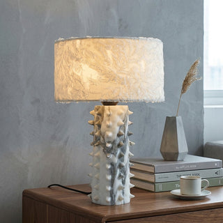 Esme Marble Totem Table Lamp