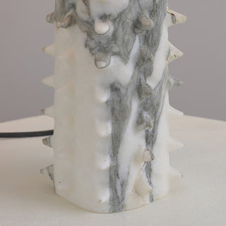 Esme Marble Totem Table Lamp