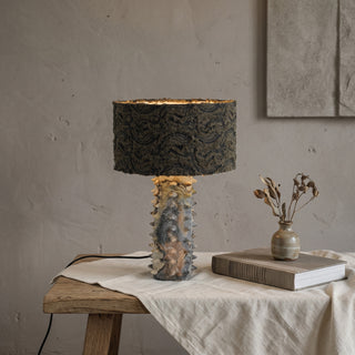 Esme Marble Totem Table Lamp
