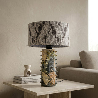 Esme Marble Totem Table Lamp