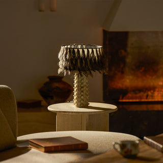Esme Marble Totem Table Lamp