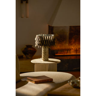 Esme Marble Totem Table Lamp