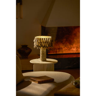 Esme Marble Totem Table Lamp