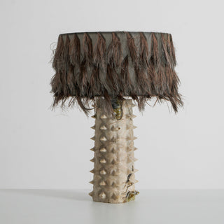 Esme Marble Totem Table Lamp