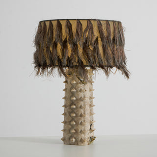 Esme Marble Totem Table Lamp
