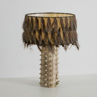 Esme Marble Totem Table Lamp
