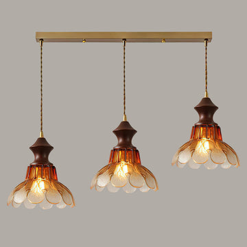 3 têtes : L 31.5″ x H 8.7″ / D 80cm x H 22cm