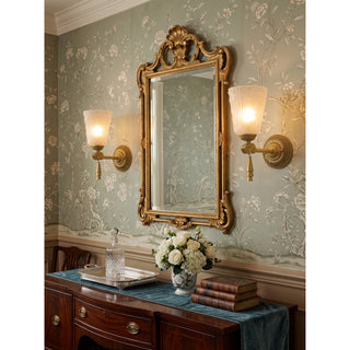 Eudora Chalice Glass Wall Sconce
