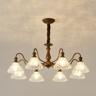 Evadne Glass Chandelier