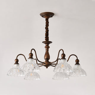Evadne Glass Chandelier
