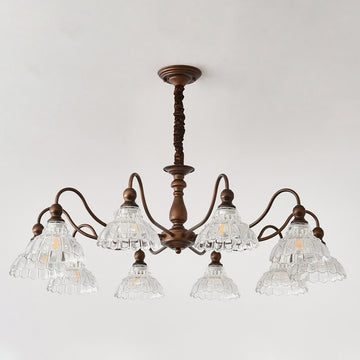 10 heads: D 39.4″ x H 13.2″ / D 100cm x H 33.5cm