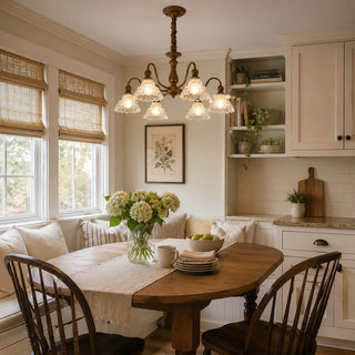 Evadne Glass Chandelier