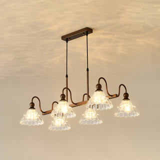 Evadne Glass Pendant Light