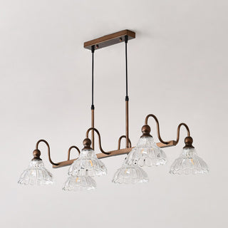 Evadne Glass Pendant Light