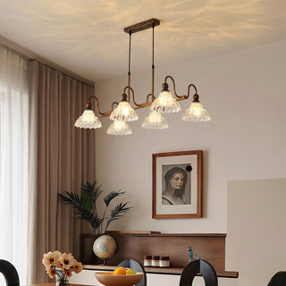 Evadne Glass Pendant Light