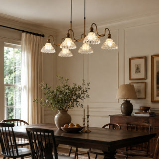 Evadne Glass Pendant Light