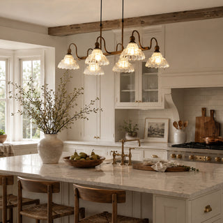 Evadne Glass Pendant Light