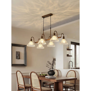 Evadne Glass Pendant Light
