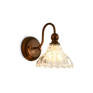 Evadne Glass Wall Sconce