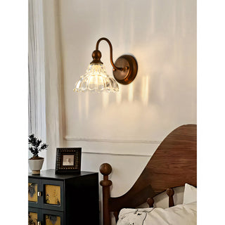 Evadne Glass Wall Sconce