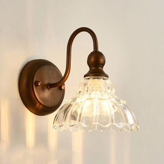 Evadne Glass Wall Sconce