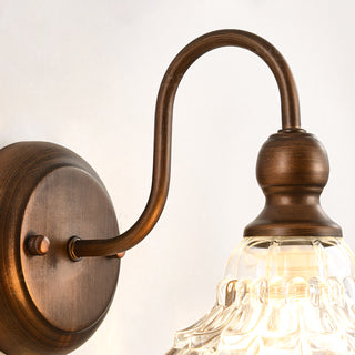 Evadne Glass Wall Sconce