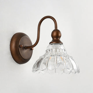 Evadne Glass Wall Sconce