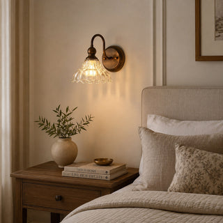 Evadne Glass Wall Sconce