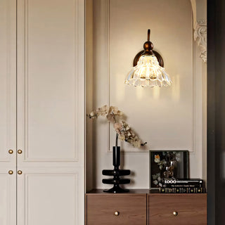 Evadne Glass Wall Sconce