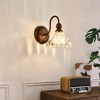 Evadne Glass Wall Sconce