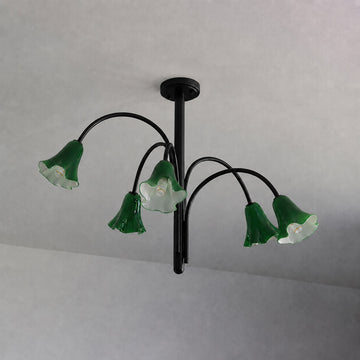 5 Leuchten: T 29,5″ x H 23,6″ / T 75cm x H 60cm
