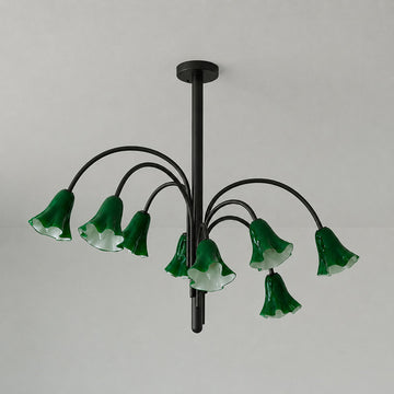 8 Leuchten: T 36,2″ x H 30,7″ / T 92cm x H 78cm