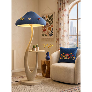 Fable Boucle Mushroom Floor Lamp